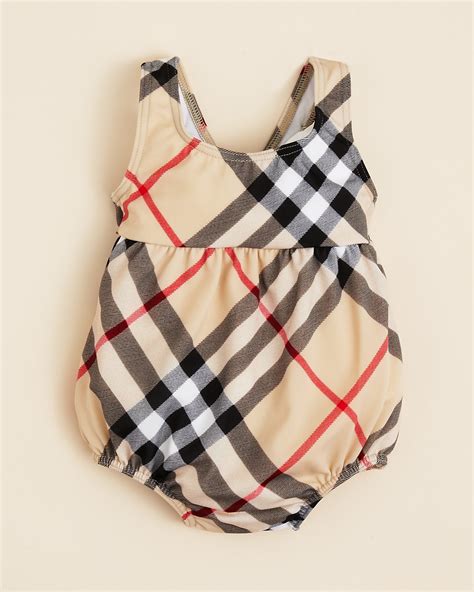 burberry infant swimsuit|burberry toddler girl bathing suit.